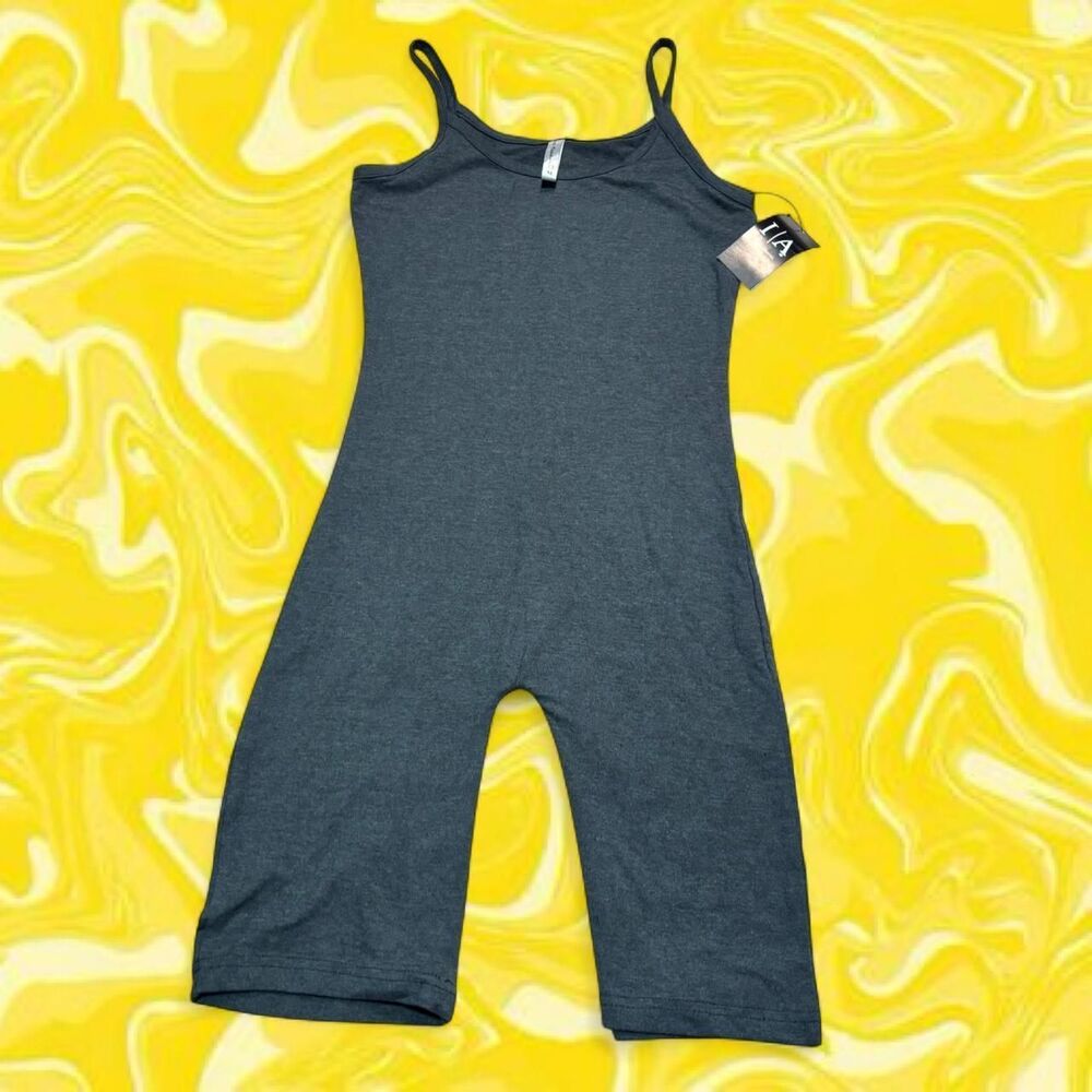 Icon-brand Women's Grey Playsuit-romper